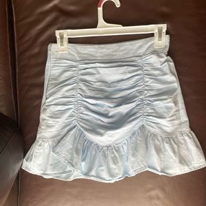 Princess Polly Light Blue Skirt